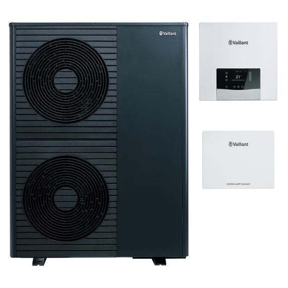 Vaillant L/W-Wärmepumpenpaket 4.3411 aroTHERM plus VWL 125/8.1 A 400V für Hybridsystem 8000044769
