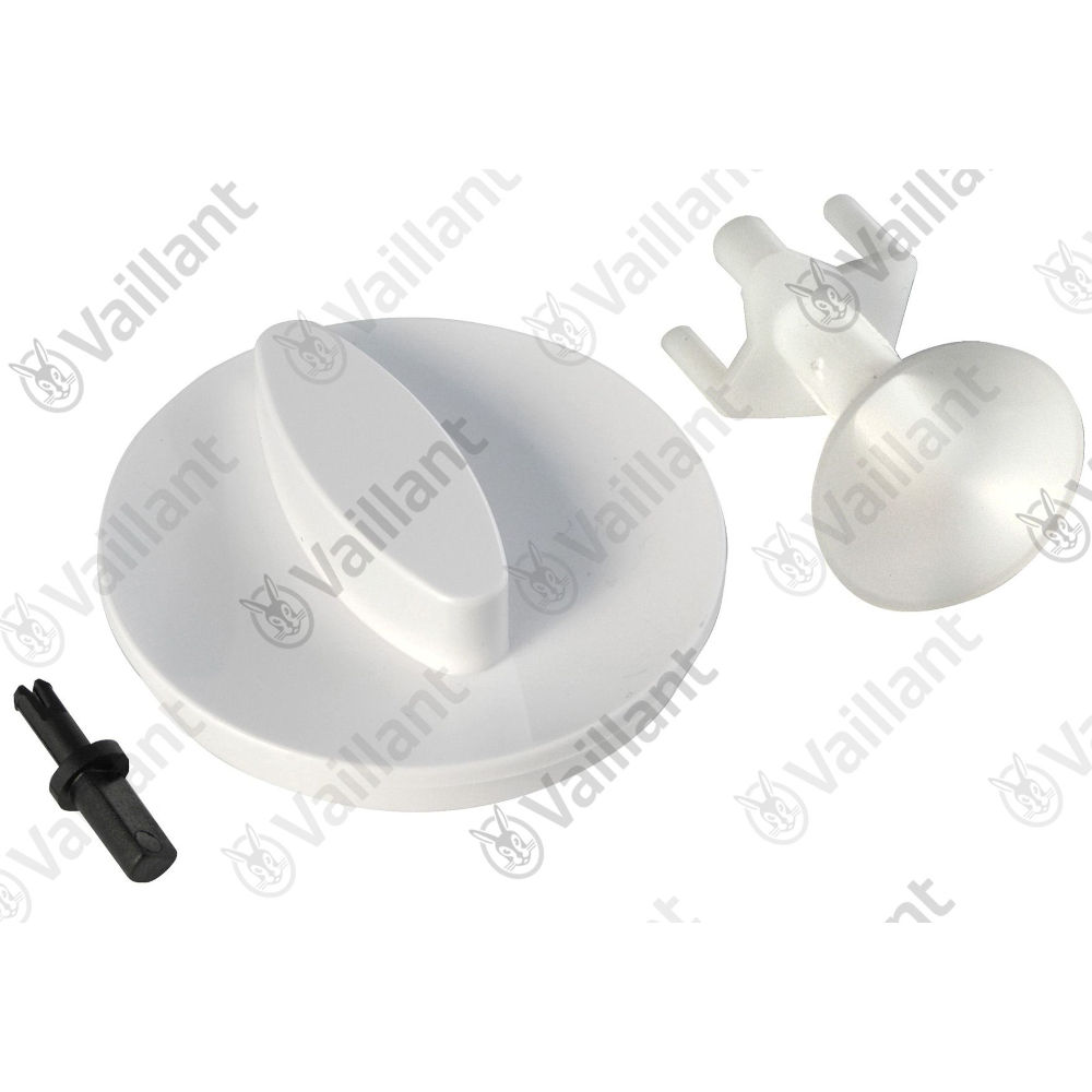 114287lYXJkfkLNWX0w Vaillant Knopf komplett mit Achse 114287