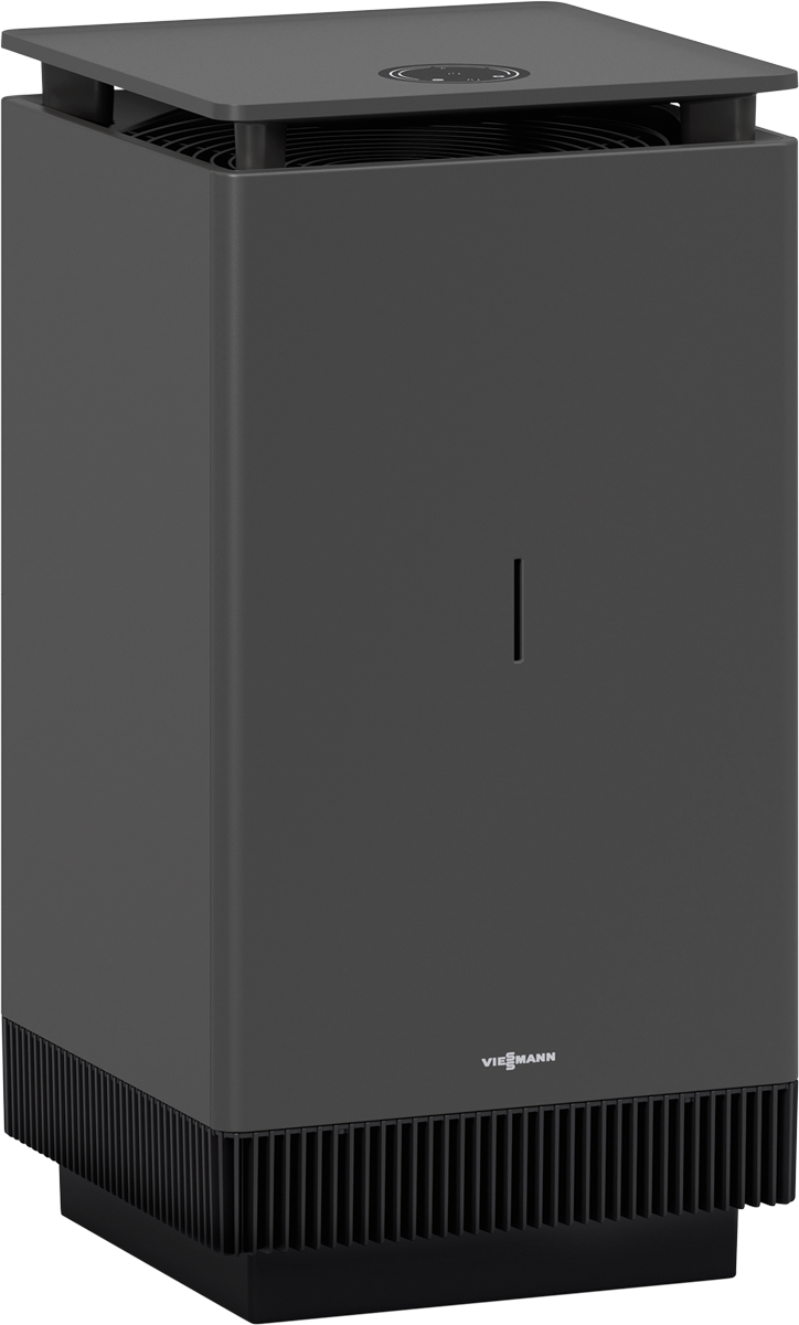 Viessmann Vitopure 450 Luftreiniger, 52W, 450 m³/h, Lavaschwarz ZK08012