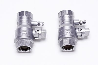 BOSCH Installationszubehör Nr. 224 Wartungshähne-Set R 3/4", Durchgangsform