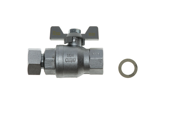 Brötje Absperrhahn DN20, verschiedene Farben, Gewicht 0,356 kg, Bestell-Nummer 7643075