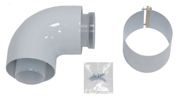 Vaillant Bogen 87° konzentrisch Ø 60/100 PP 303910