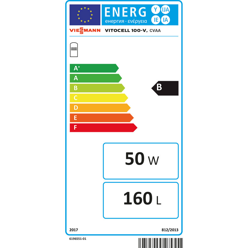 Viessmann Vitocrossal 300 CU3A374 13kW mit 160L Vitocell 100-V und Zubehör