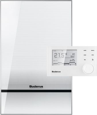 Buderus WS170-35 AEW-RC310, Logamax kompakt Wohnungsstation, 35kW, ungem. HK, AP 7739615394