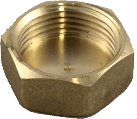 Wolf Verschlusskappe G 3/4 Messing für CGB 2410025