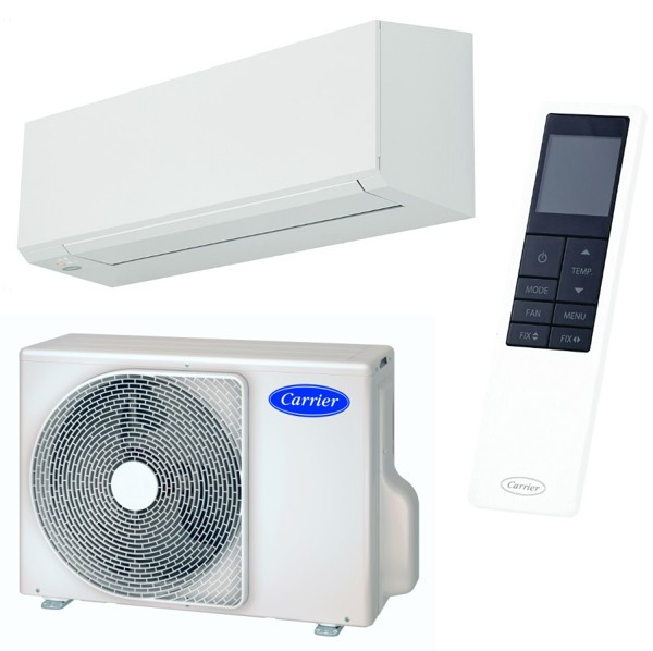Carrier Single-Split-Klimagerät High Line, 40/38 WHH 025, weiß, 2,5 kW, PM2.5 Filter ZC00033