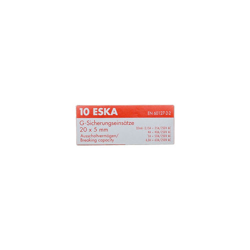 Brötje Feinsicherung 5x20 T 2,5A, 10 Stück