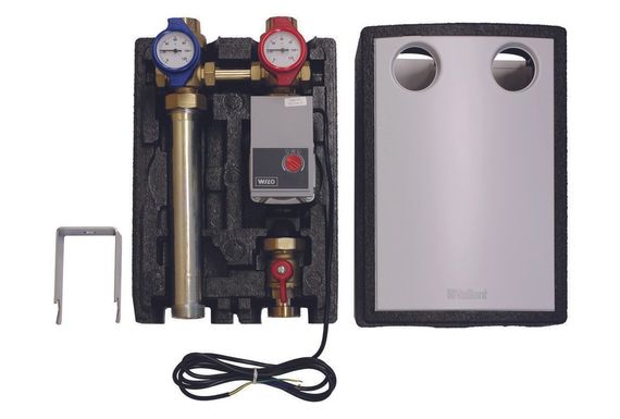 Vaillant Rohrgruppe ohne Mischer Vor-/Rücklauf Rp 1, HE-Pumpe A, GEG 0020191817