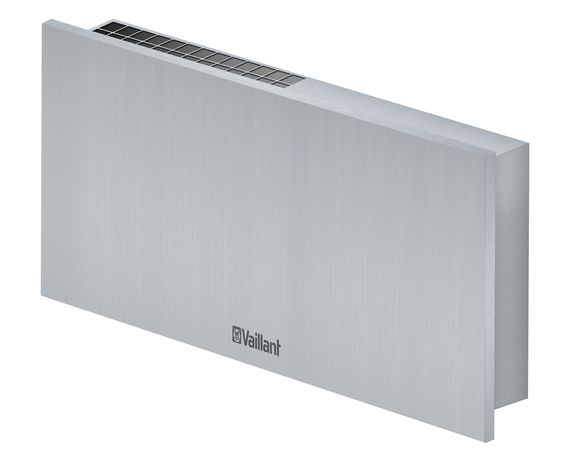 Vaillant Doppel-Fassadendurchführung Ø 150 mm mit Wetterschutzgitter, Edelstahl 0020211861