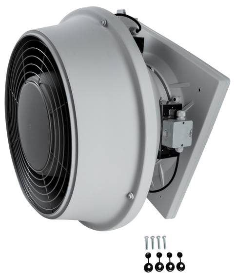 Wolf Dachventilator DV-2-315-230 mit EC-Ventilatoren, 230V, lichtgrau, 4500 m³/h, WOLF GmbH