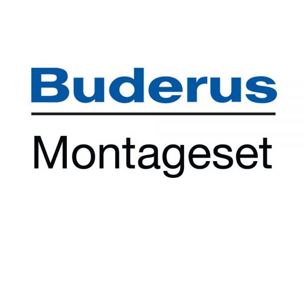 Buderus Montageset FD 2 SKT1.0 inklusive Anschluss-Set und Beschwerungswannen 7739603144