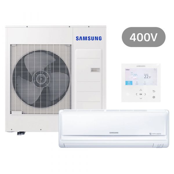 Samsung BAC Split REGULAR Wandgerät Set Kühlen 9.5 kW | Heizen 10.8 kW AC 100 RNTDK KB 400