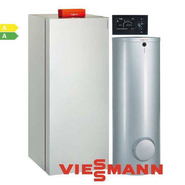 Viessmann Vitocrossal 300 CU3A401 35kW mit 160L Vitocell 300-V, Mischer und Zubehör