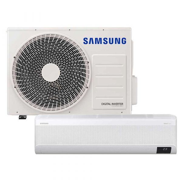 Samsung RAC Split Klimagerät Exklusiv-Wind-Free Set Kühlen 6.5 kW | Heizen 7.4 kW AR 24 TXEAAWK