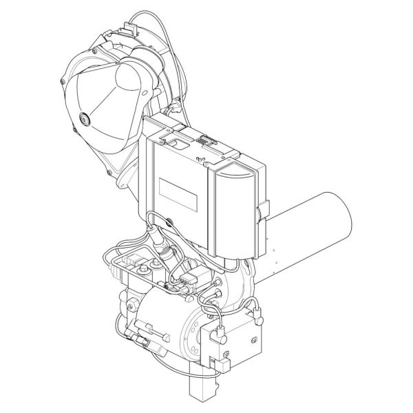 Buderus Ölbrenner BZ 1.0-19 für Logano plus SB105 7747003125