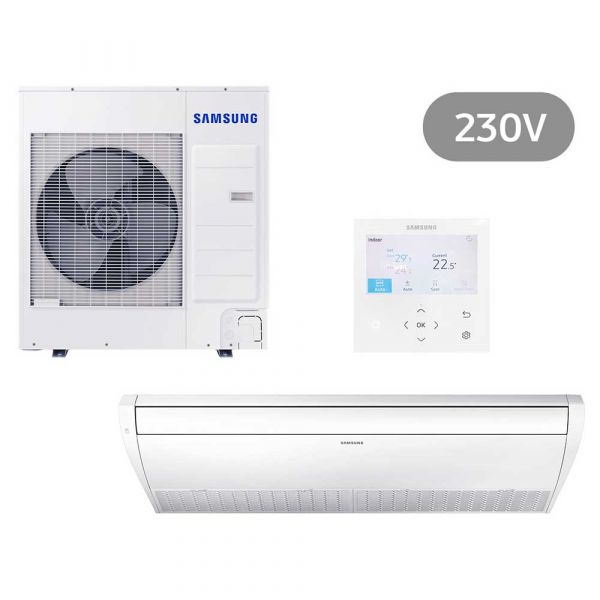 Samsung BAC Split Deckenunterbau Set Kühlen 10.0 kW | Heizen 11.2 kW AC 100 RNCDK KB