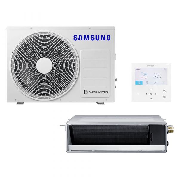 Samsung BAC Split Kanaleinbaugerät Set Kühlen 5.0 kW | Heizen 6.0 kW AC 052 RNMDK KB