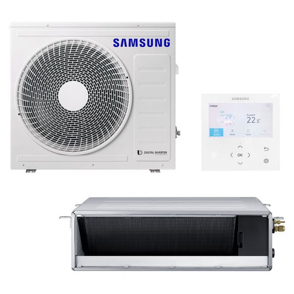 Samsung BAC Split Kanaleinbaugerät Set Kühlen 7.1 kW | Heizen 8.0 kW AC 071 RNMDK KB