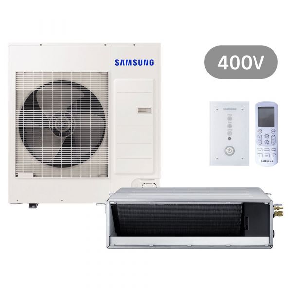 Samsung BAC Split Kanaleinbaugerät Set Kühlen 12.0 kW | Heizen 13.0 kW AC 120 RNMDK IR 400V