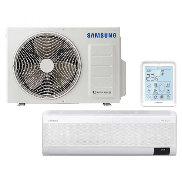 Samsung BAC Split Wind-Free Wandgerät Set Kühlen 3.5 kW | Heizen 4.0 kW AC 035 TNXDK SH-11N