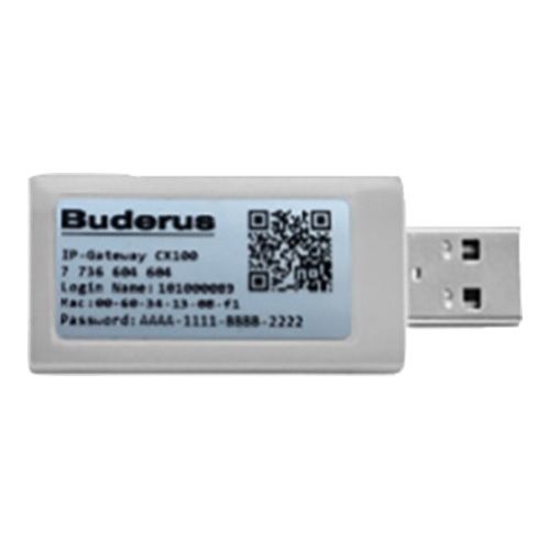 Buderus Logacool IP-Gateway CX100 Konnektivität zur App MyBuderus 7736604604