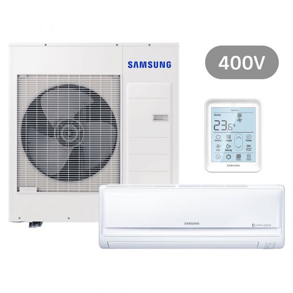 Samsung BAC Split REGULAR Wandgerät Set Kühlen 9.5 kW | Heizen 10.8 kW AC 100 RNTDK SH10 400