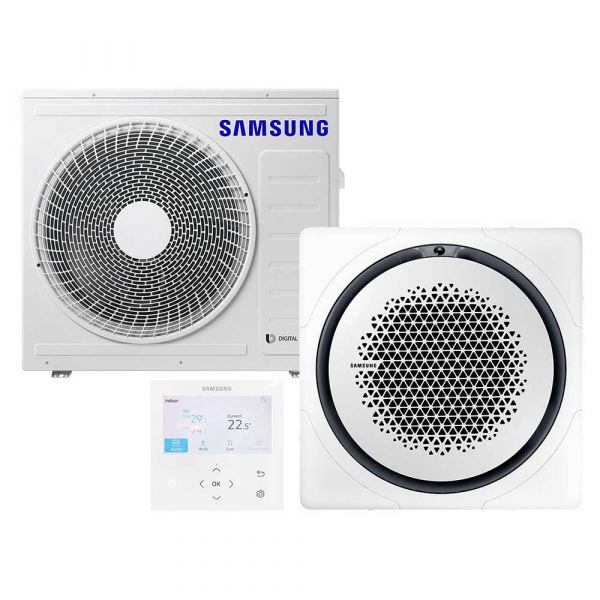 Samsung BAC Split Deckenkassette Set Kühlen 7.1 kW | Heizen 8.0 kW AC 071 RN4PK KB eckig