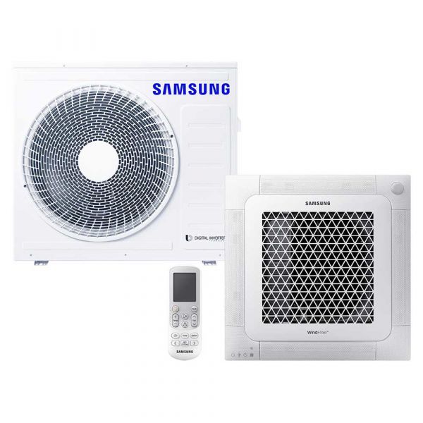 Samsung BAC Split 4-Wege Kassette Wind-Free Set Kühlen 6.8 kW | Heizen 7.5 kW AC 071 RNNDK IR