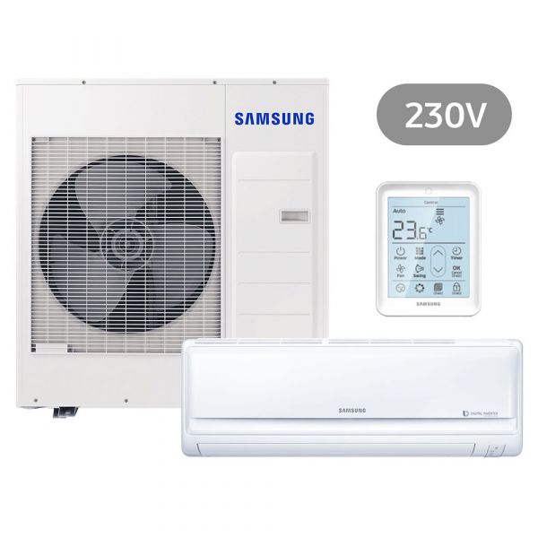 Samsung BAC Split REGULAR Wandgerät Set Kühlen 9.5 kW | Heizen 10.8 kW AC 100 RNTDK SH10 230