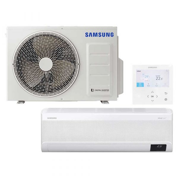 Samsung BAC Split Wind-Free Wandgerät Set Kühlen 3.5 kW | Heizen 4.0 kW AC 035 TNXDK WG00