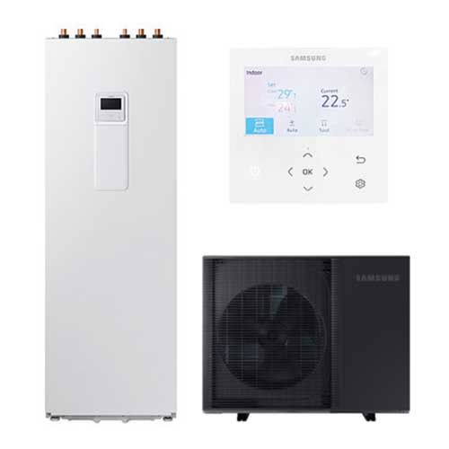 Samsung ECO Wärmepumpe Mono HT Quiet 12kW ClimateHub 260L inkl. Fernbedienung