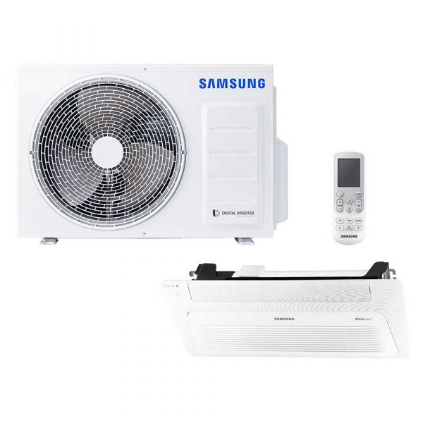 Samsung BAC Split 1-Wege-Kassette Set Kühlen 3.5 kW | Heizen 4.0 kW AC 035 RN1DK IR