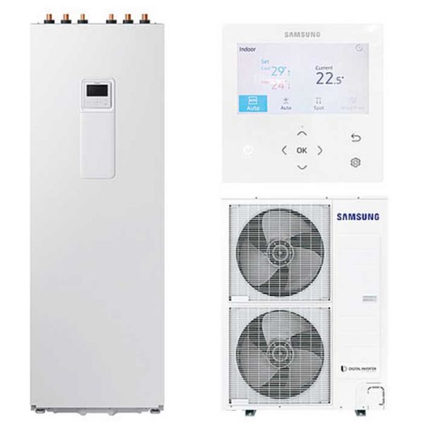 Samsung ECO Wärmepumpe Mono 16kW 400V mit ClimateHub 260L inkl. Fernbedienung