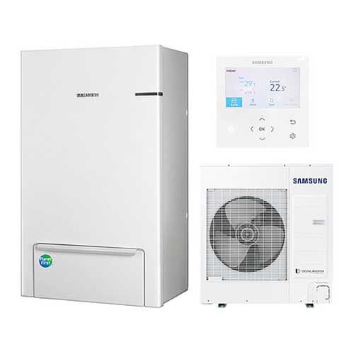 Samsung ECO Wärmepumpe Split 9kW 400V mit Wall-Mounted Hydro Unit