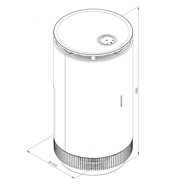 Viessmann Vitopure 350 Lava-schwarz 7973844