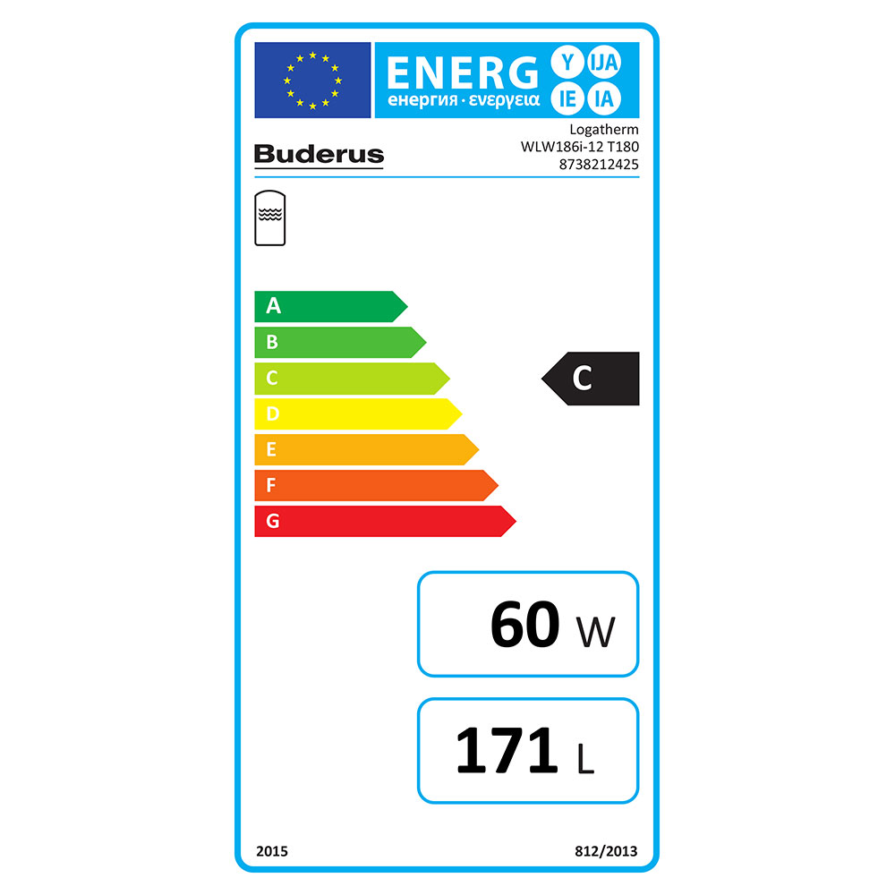 Buderus Luft-Wasser-Wärmepumpe Logatherm WLW176i-5 AR T180