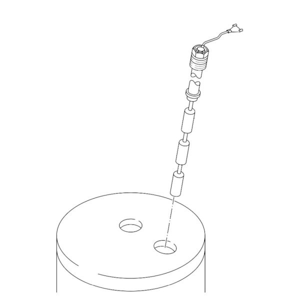 Buderus Kettenanode 1 1/4" für Logalux Speicher 87397222400