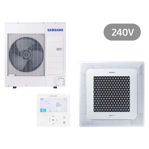 Samsung BAC Split Deckenkassette Wind-Free Set Kühlen 12.0 kW | Heizen 13.0 kW AC 120 RN4DK KB