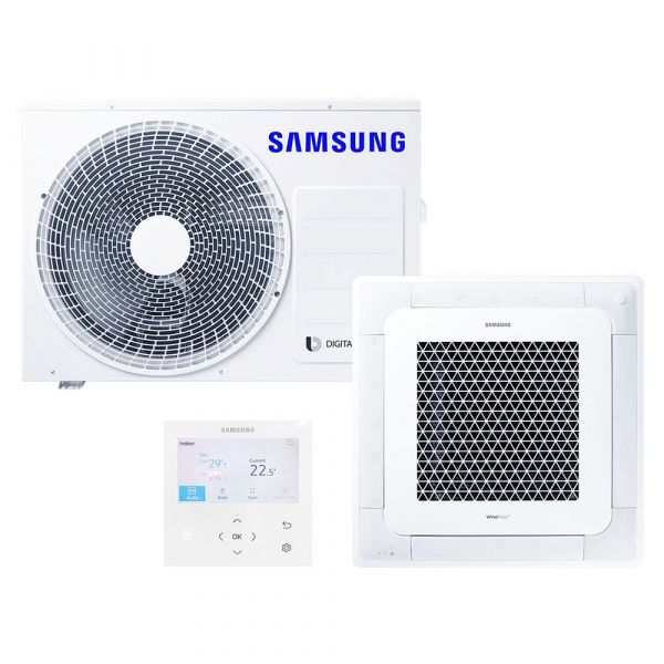 Samsung BAC Split Deckenkassette Wind-Free Set Kühlen 5.0 kW | Heizen 6.0 kW AC 052 RN4DK KB