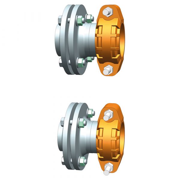 Buderus Flanschverbindung 2,5" Sammelrohre Victaulic auf DN65, PN6 7736701914