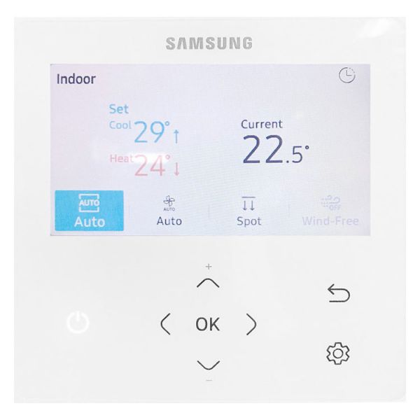 Samsung BAC Split Deckenkassette Wind-Free Set Kühlen 10.0 kW | Heizen 11.2 kW AC 100 RN4DK KB